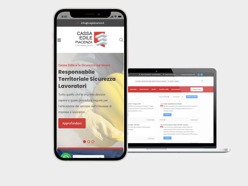 sito web cassa edile Piacenza